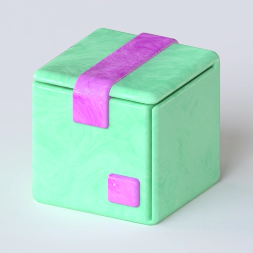 Box Icon 4 3D model
