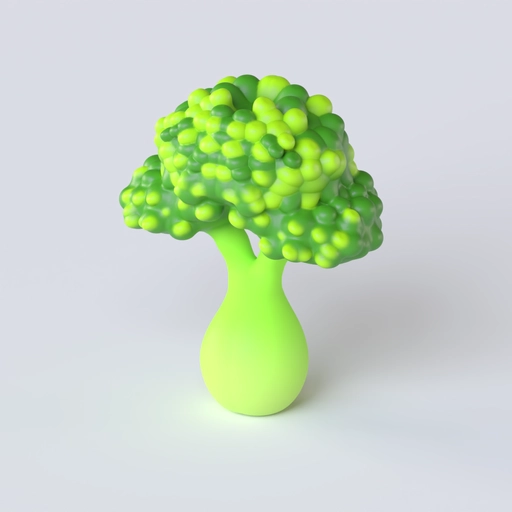Broccolo 3D model