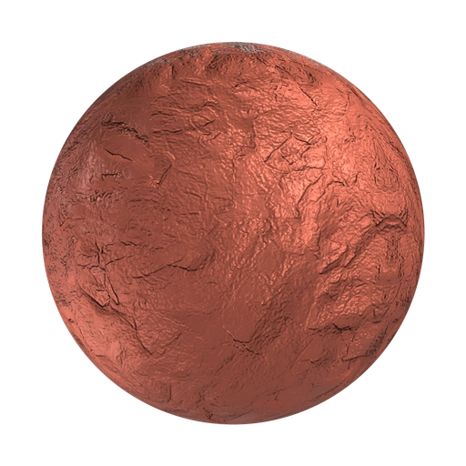 Bronze Rock 3D material