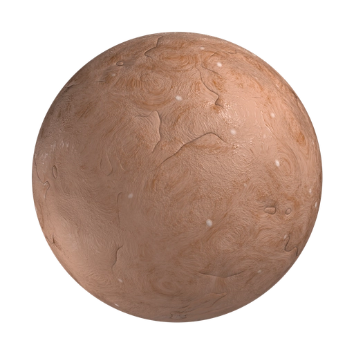 Brown Clay 3D material