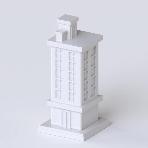 Building 3D model