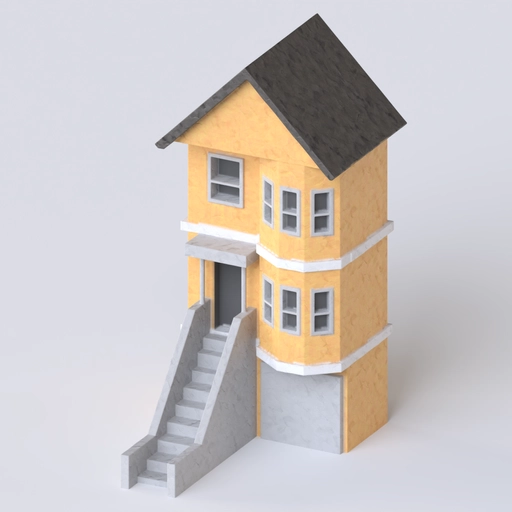 Building 2 3D model