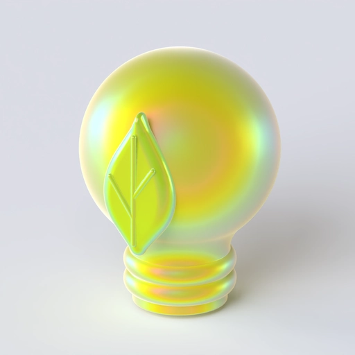 Bulb Icon 2 3D model
