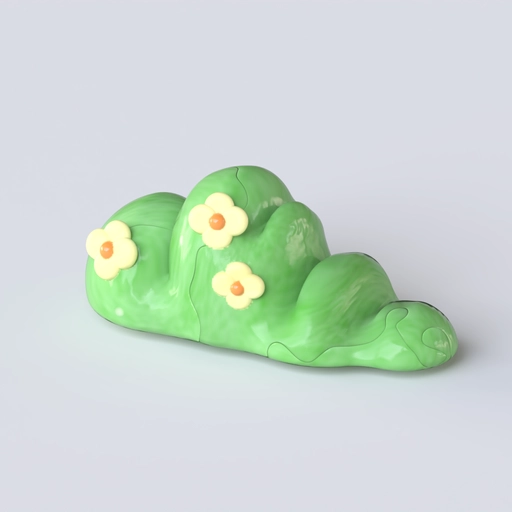 Bush 3 3D model