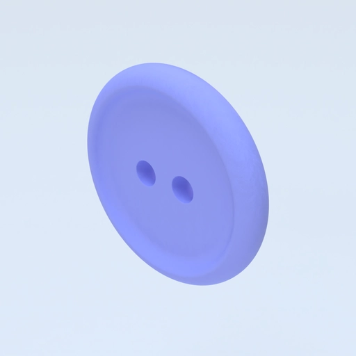 Button 1,5cm Template 3D model