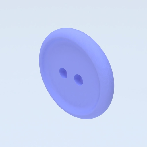 Button 1cm Template 3D model