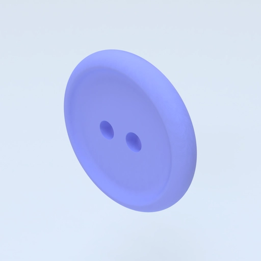 Button 2,5cm Template 3D model