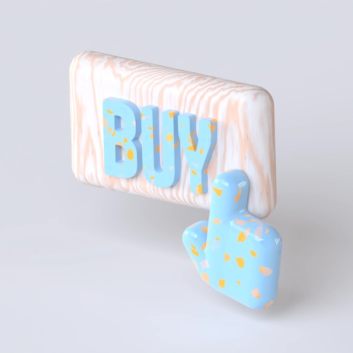 Buy Icon 3D model