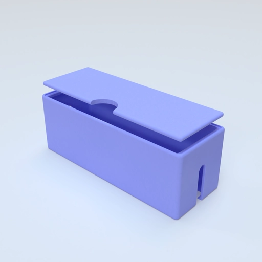Cable Management Box Template 3D model