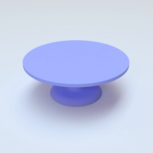 Cake Stand 26cm Template 3D model