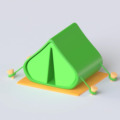 Camping Tent 1 3D model