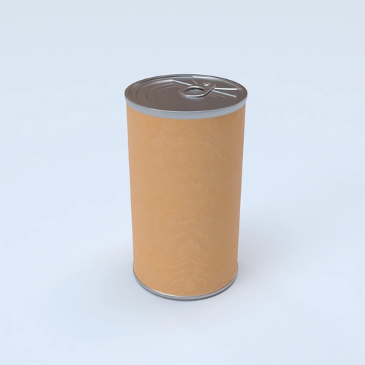Can Aluminum Round Mockup 500160 3D model