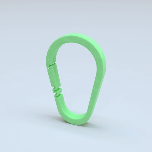 Carabiner 3D model