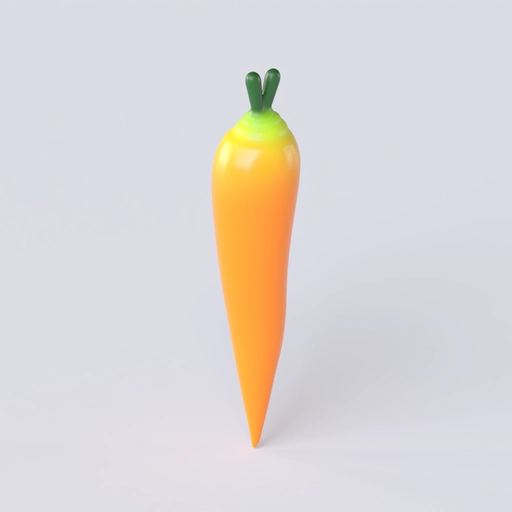 Carrot 3D model