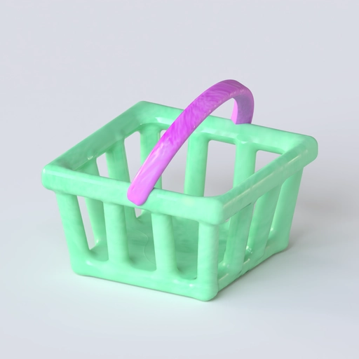 Cart Icon 3D model