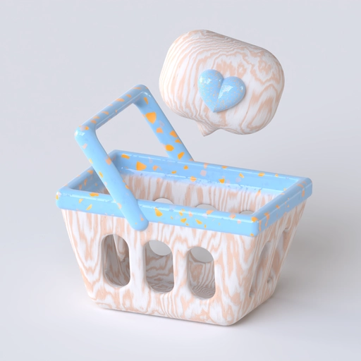 Cart Icon 1 3D model