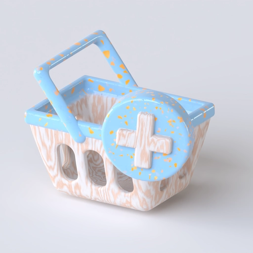 Cart Icon 3 3D model