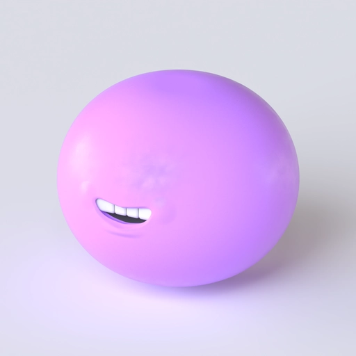 Cartoon Mouth 3 3D model