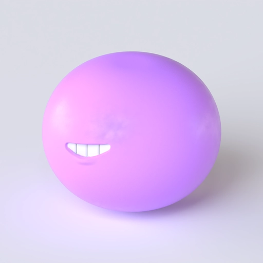 Cartoon Mouth 5 3D model