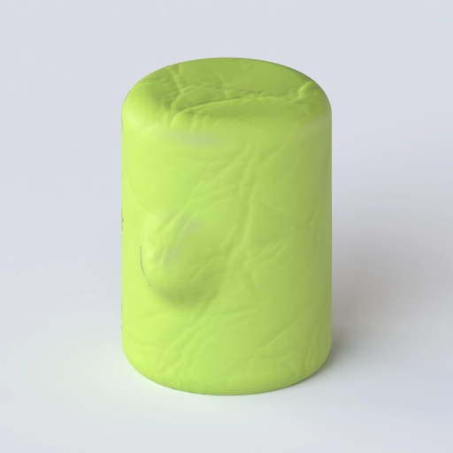 Cartoon Neck 1 3D model