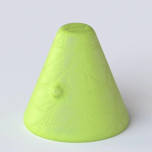 Cartoon Neck 4 3D model