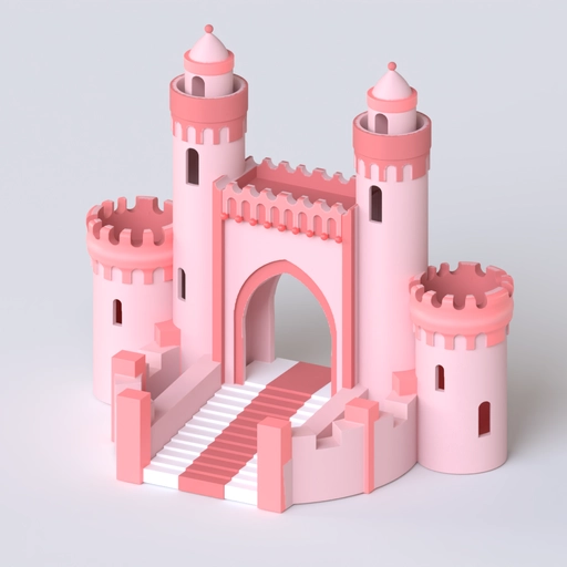 Castle 3D model