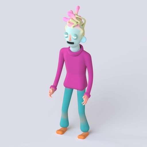 Character 27 3D model