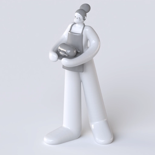Character 29 3D model