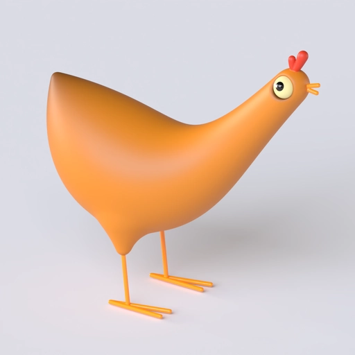 Chicken 3D model