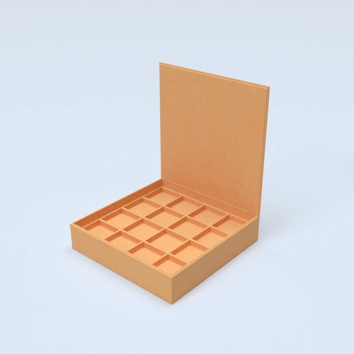 Chocolate Box Mockup 512230 3D model