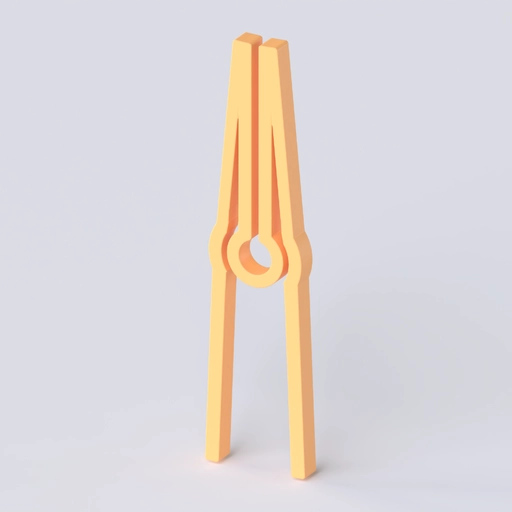 Clothespin 3D model