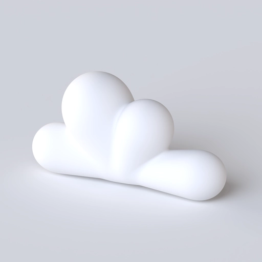 Cloud 4 3D model