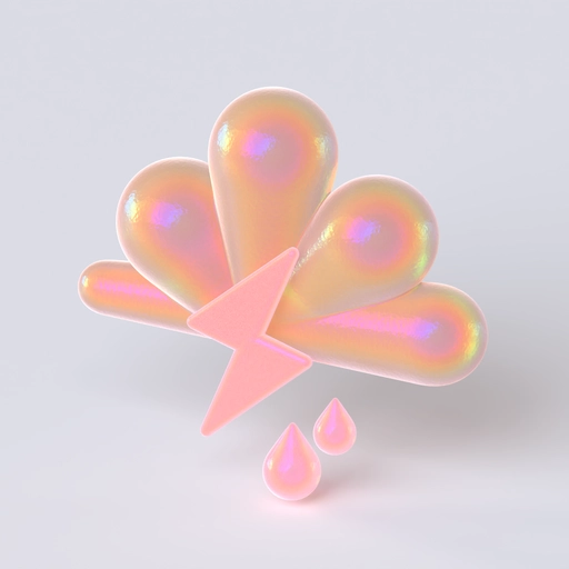 Cloud Icon 3 3D model