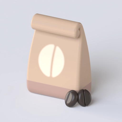 Coffee Bag 1 3D model
