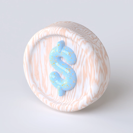 Coin Icon 3D model