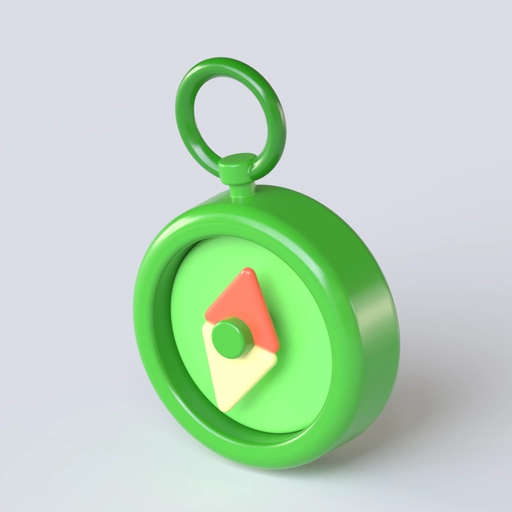 Compass 3D model