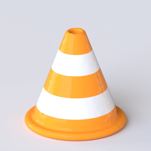 Construction Cone 3D model