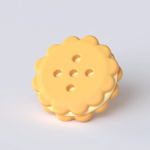 Cookie 3D model