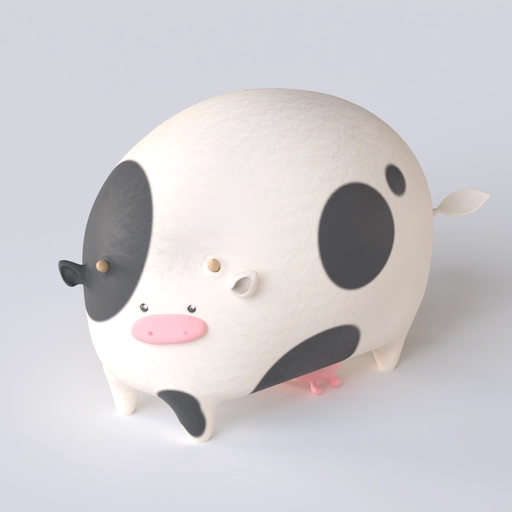 Cow 3D model