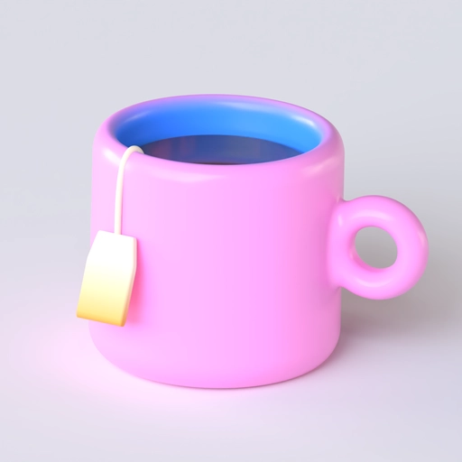 Cup Of Tea 3D model