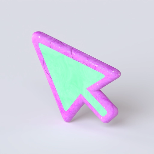Cursor Icon 3D model