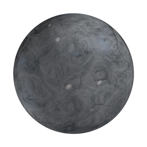 Dark Gray Clay 3D material
