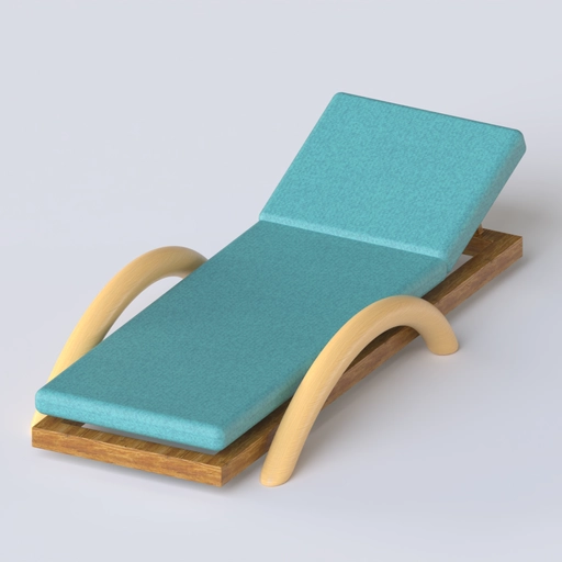 Deckchair 3D model