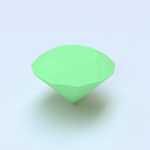 Diamond 1,7mm 3D model