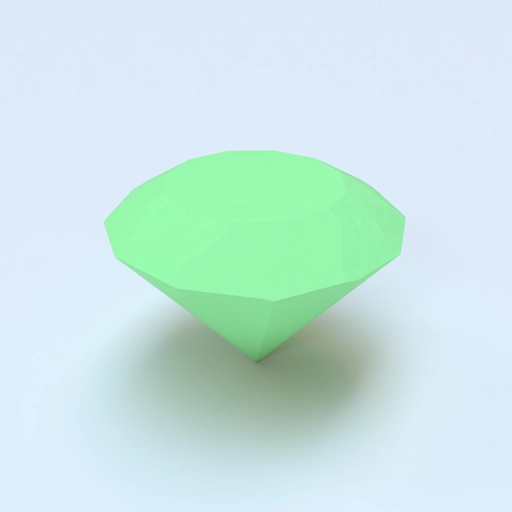 Diamond 2,4mm 3D model
