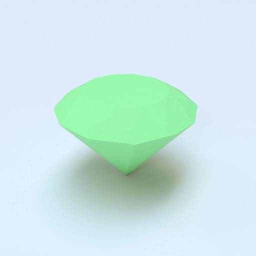 Diamond 2mm 3D model