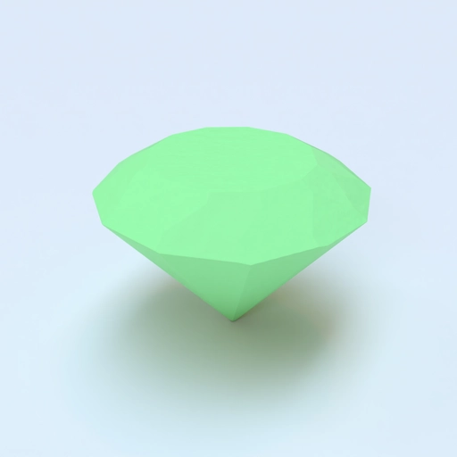 Diamond 3mm 3D model