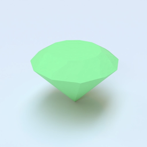 Diamond 6,2mm 3D model