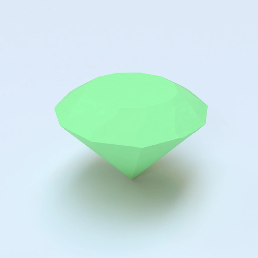 Diamond 6,4mm 3D model