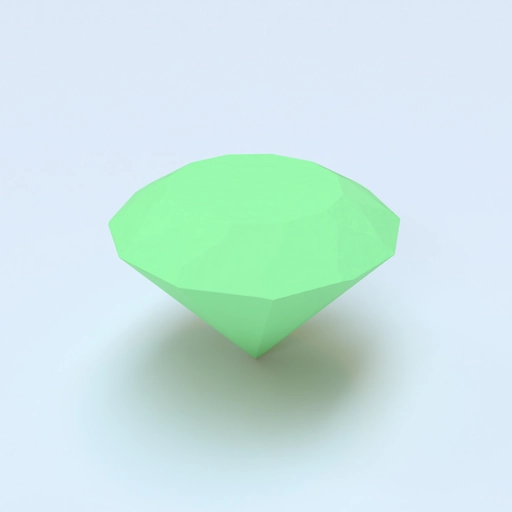 Diamond 7,7mm 3D model
